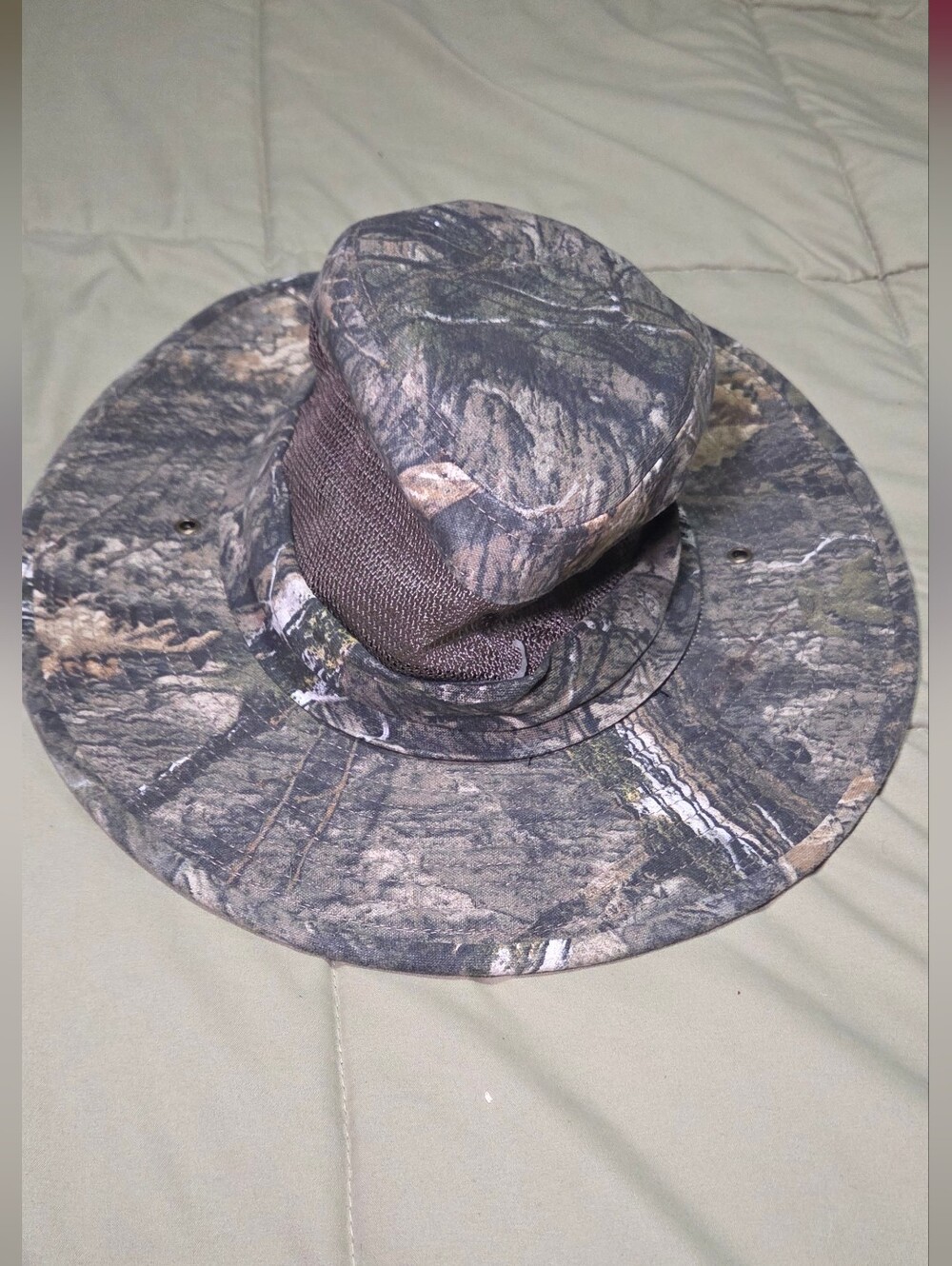 Mossy Oak Camo Boonie Hat Wide Brim Hunting Fishing Outdoor Cap OSFM